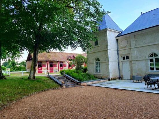 Hotel Haras De La Potardiere Crosmières Exterior foto