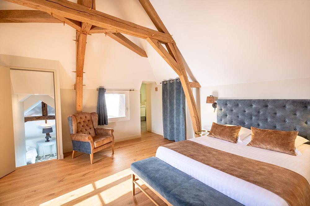 Hotel Haras De La Potardiere Crosmières Exterior foto