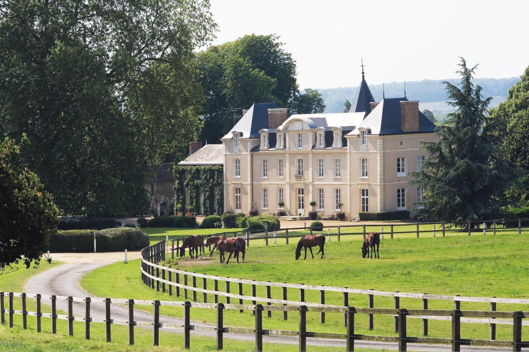Hotel Haras De La Potardiere Crosmières Exterior foto