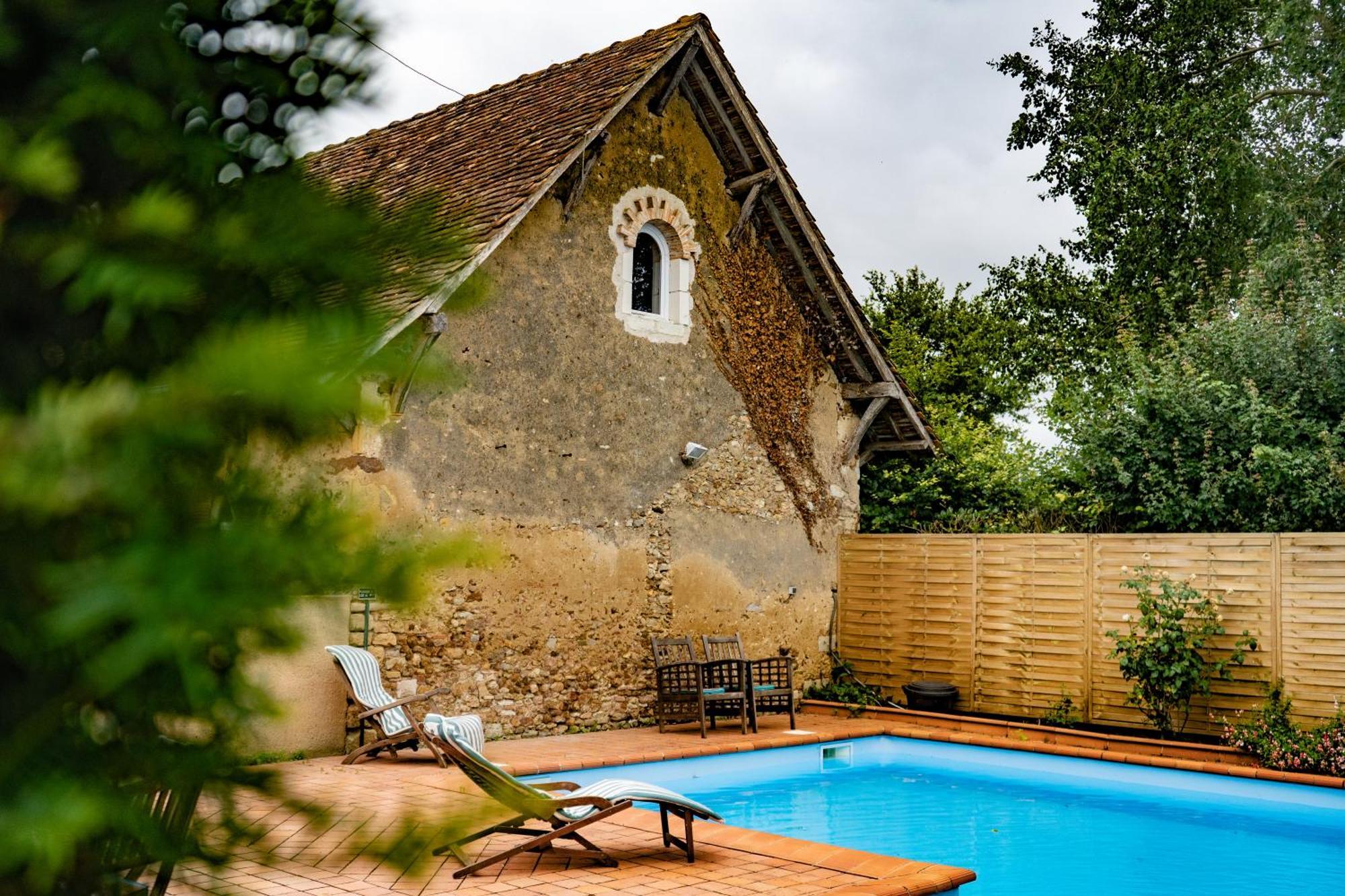 Hotel Haras De La Potardiere Crosmières Exterior foto